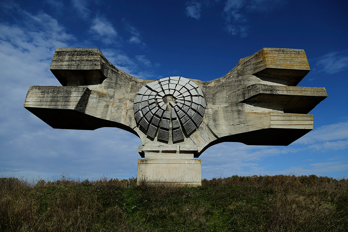 Former Yugoslavia monuments