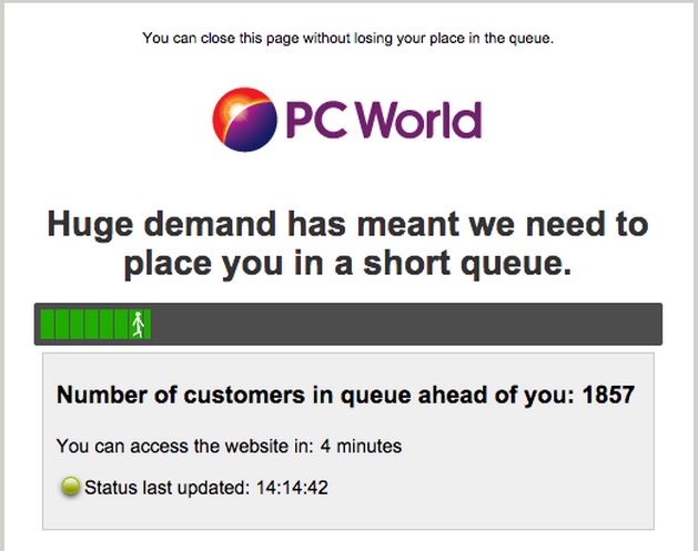 Currys Pc World Website Buckles Over Black Friday Deals Cheap Tv Laptop And Tablets Cause Online Queues