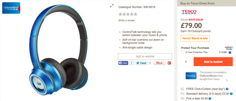 Tesco Black Friday Deals Announced Headphones