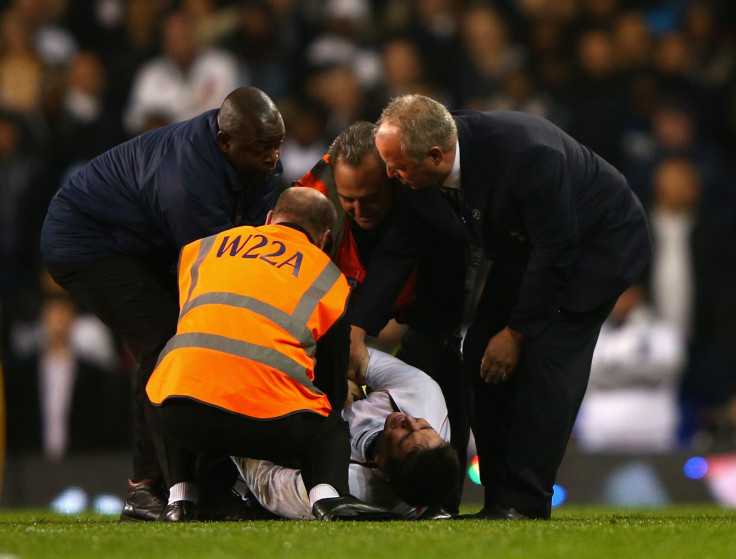 Tottenham pitch invaders