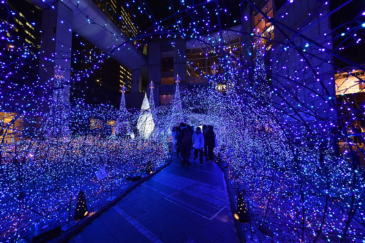 christmas lights tokyo