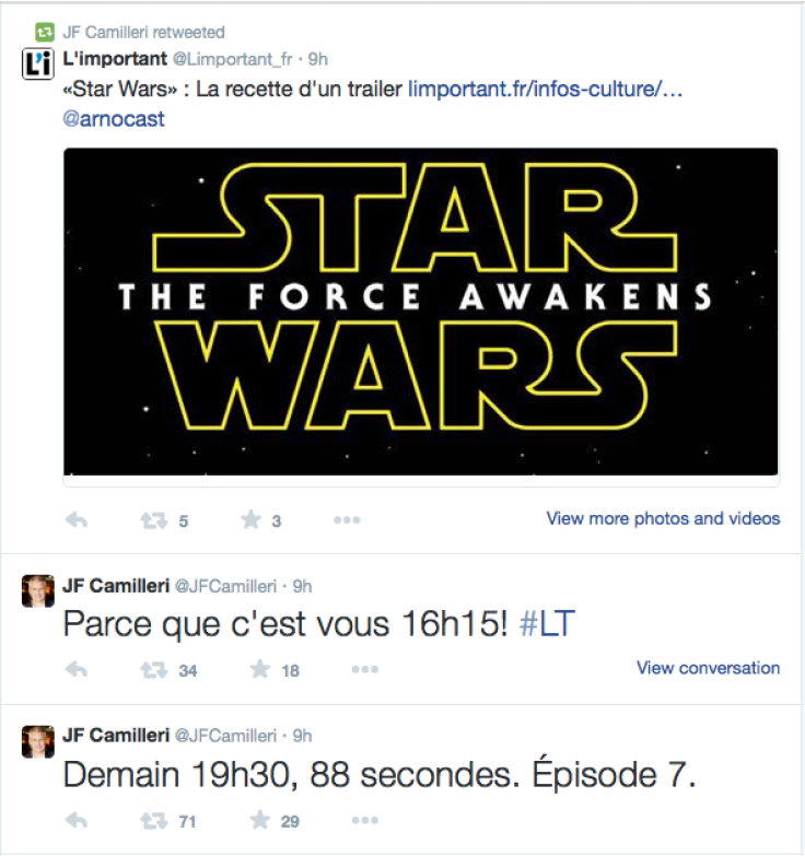 star wars 7 the force awakens trailer