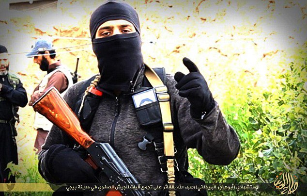 An Isis terrorist from Britain called Abu Hajar al-Britani has blown himself up in Iraq
