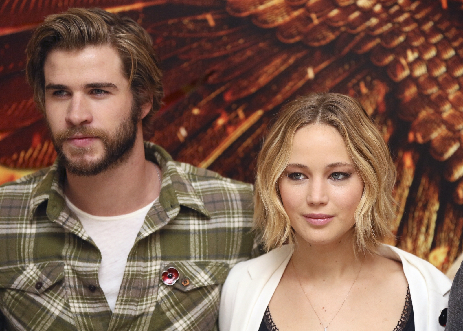 The World Of The Hunger Games  Jennifer Lawrence, Liam Hemsworth