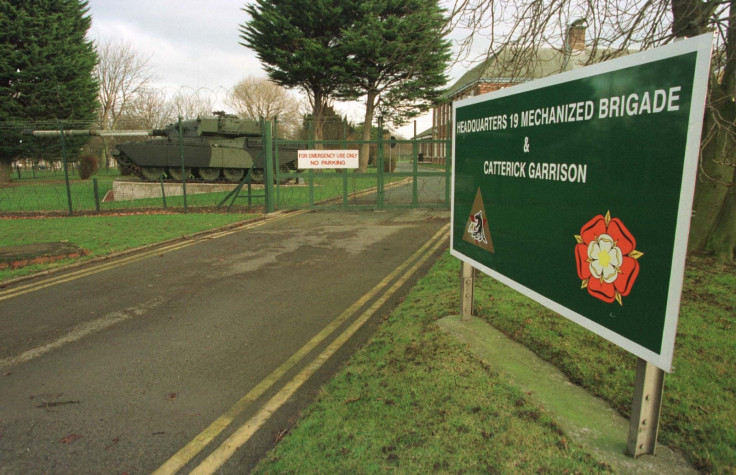 Catterick garrison explosion a1 road closures