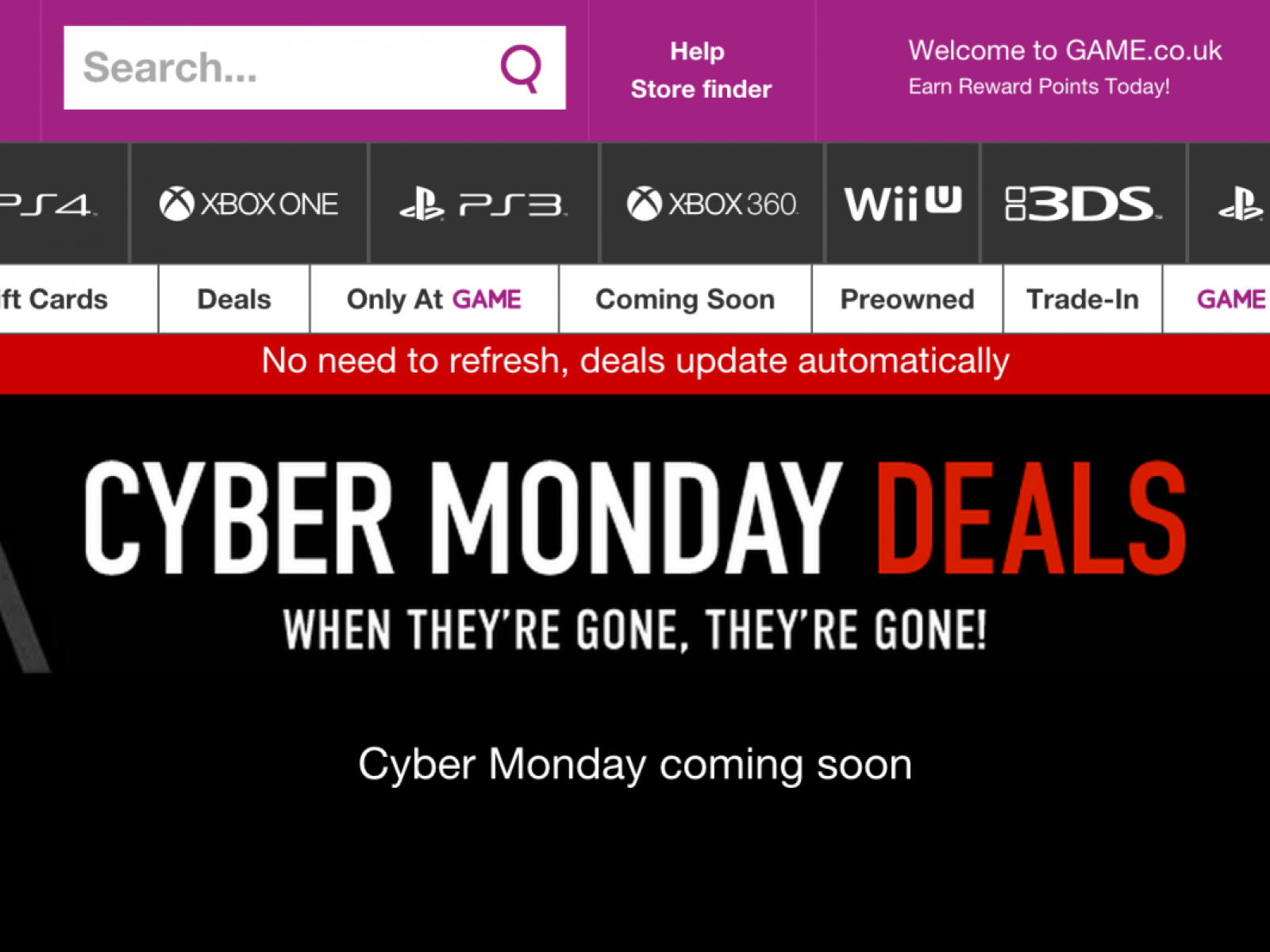 Ps3 online cyber monday