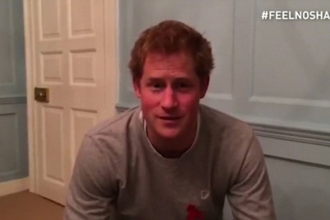Prince Harry confesses to fear of public speaking as part of AIDS campaign