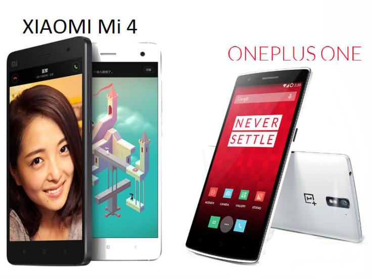 Xiaomi Mi 4 vs OnePlus One: Basic comparison of the Chinese flagship smartphones