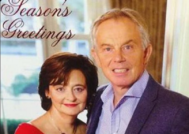 tony blair christmas card generates hilarious internet response memes tony blair christmas card generates hilarious internet response memes