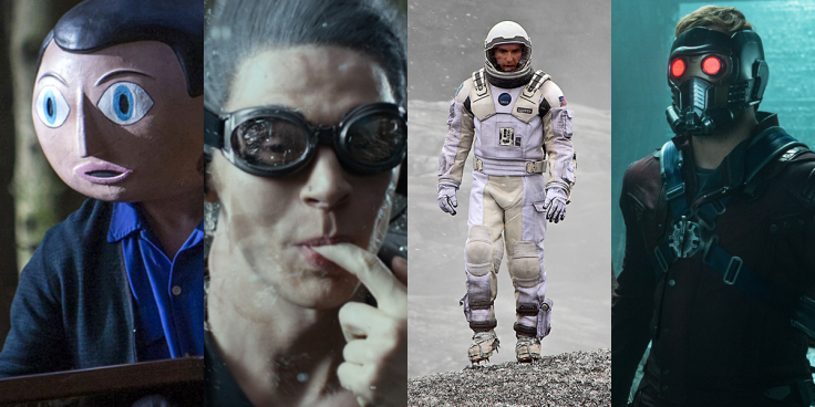 Movie Moments 2014 Frank X-Men Interstellar Guardians