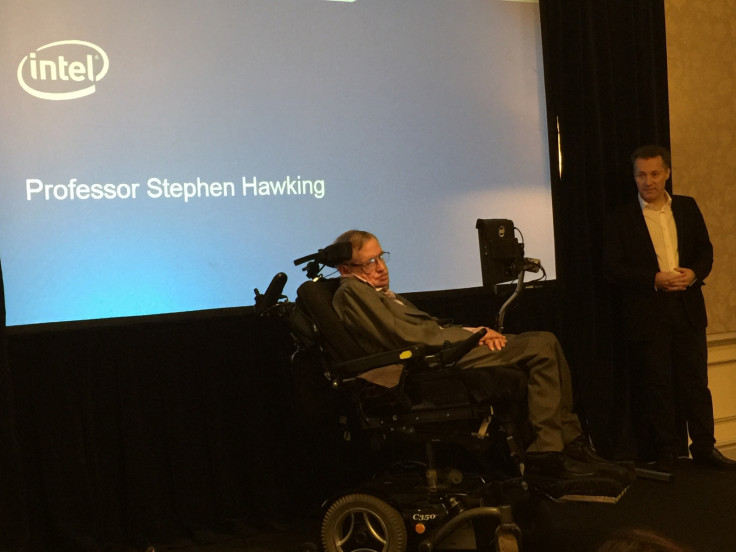 Professor Stephen Hawking Launches New Speech System with Intel