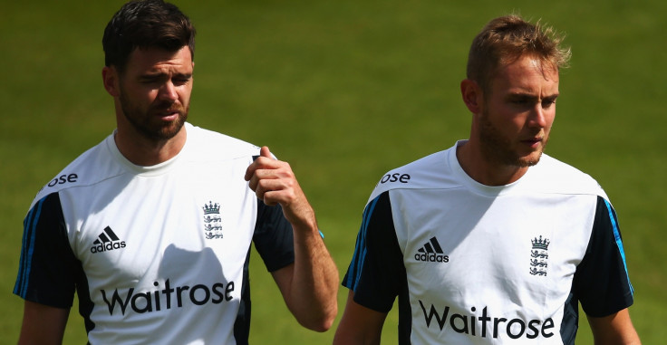 James Anderson and Stuart Broad