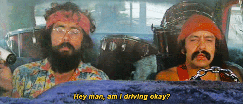 driving stoned