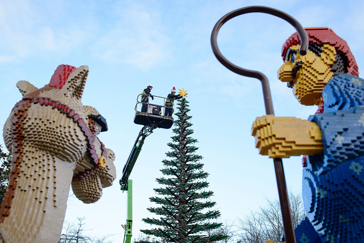 Legoland Christmas tree