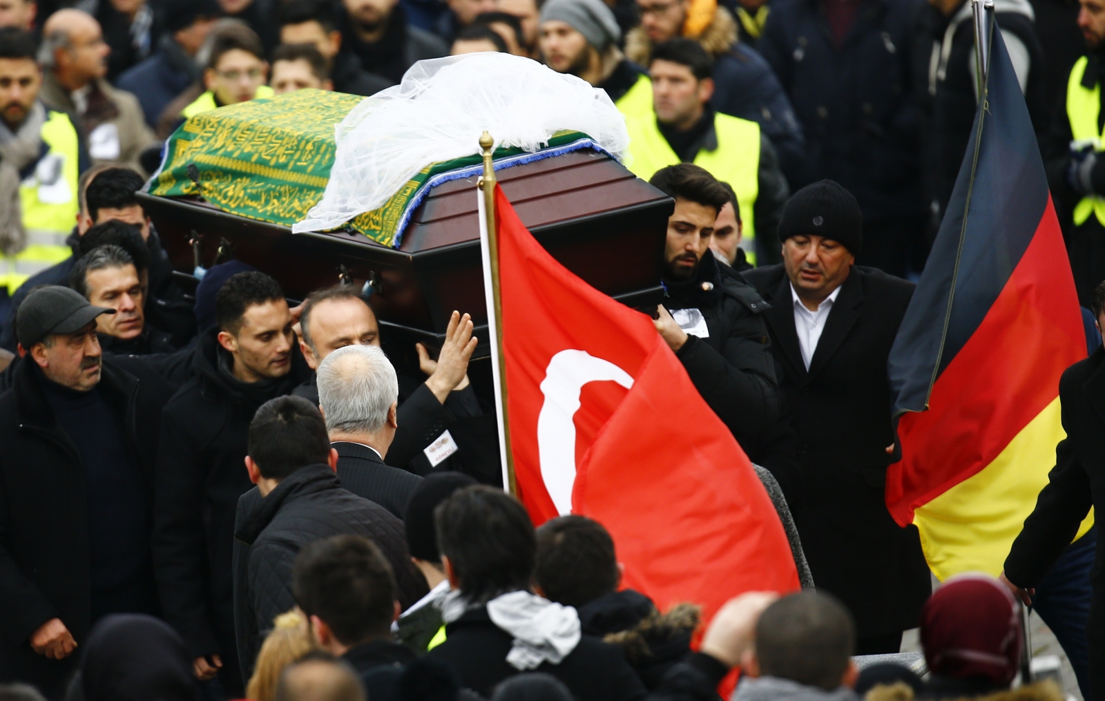 Tugce Albayrak Funerals McDonalds attack Germany