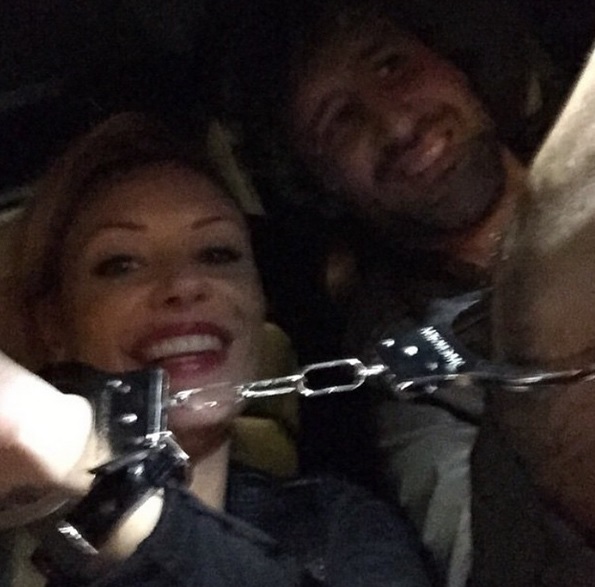 Italian Football Star De Rossi ex-Wife Tamara Pisnoli in Handcuff Selfie after Kidnapping Arrest