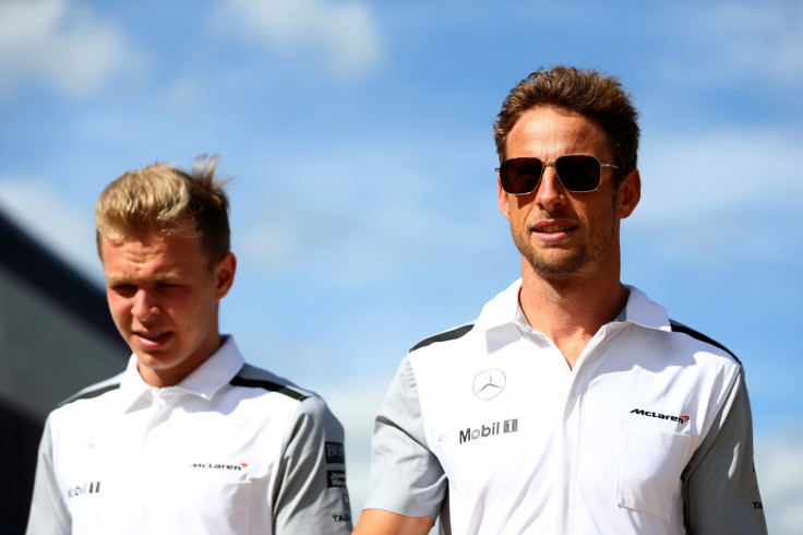 Jenson Button and Kevin Magnussen