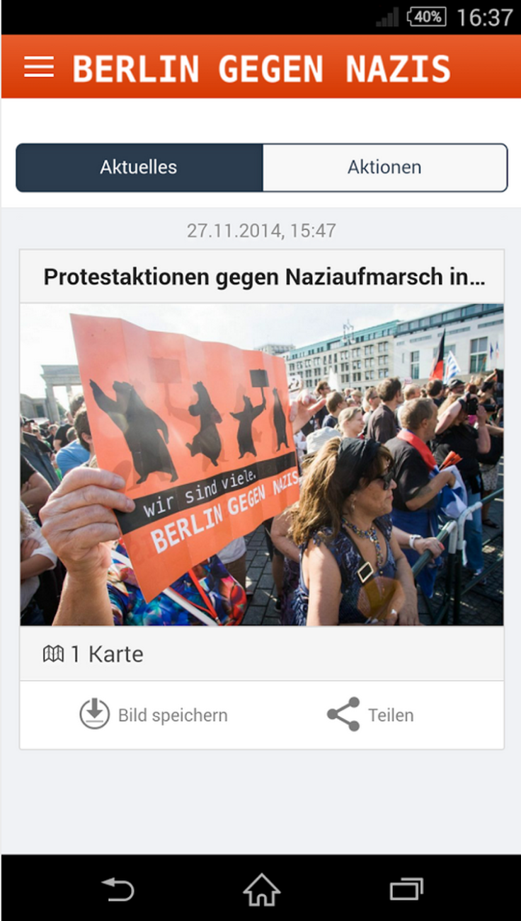 Anti-Nazi Smartphone App Launched in Germany