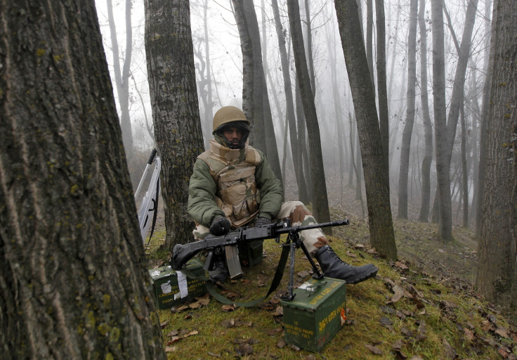 Gunfire in Indian Kashmir's army camp