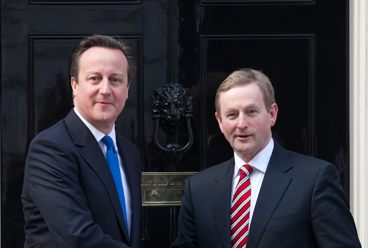 David Cameron and Enda Kenny (right) asked to 'clear diaries' to solve Northern Ireland troubles