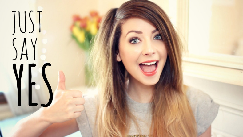 Zoella youtube beauty blogger just say yes