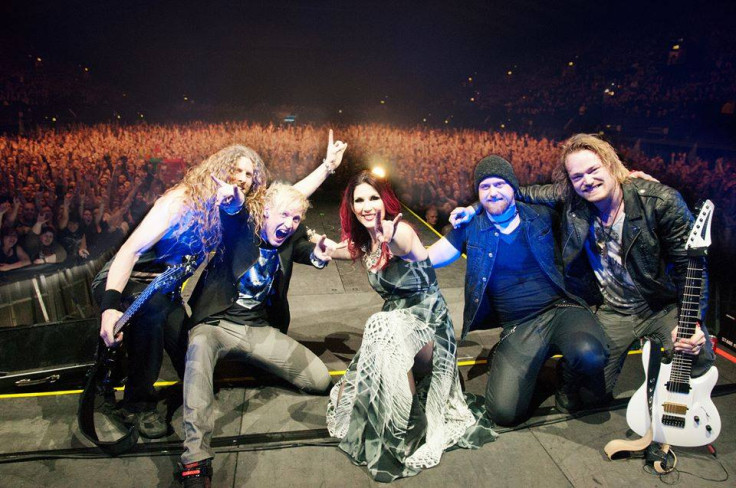 Delain otto schimmelpenninck ruptures testicle on stage