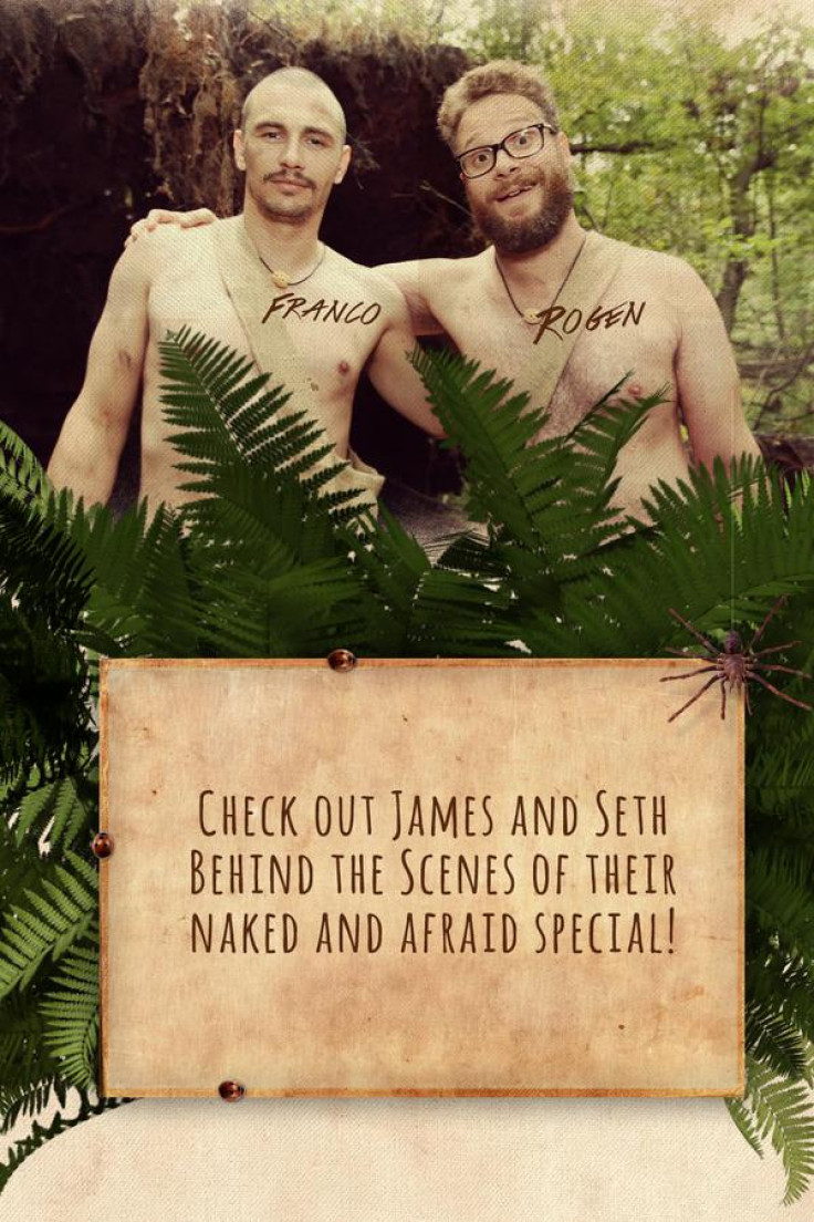 James Franco and Seth Rogen  in Naked and Afraid