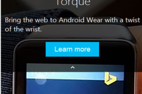 Microsoft Torque Voice Search for Android Wear and Phones: Alternative to "OK Google"?