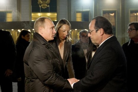 Vladimir Putin Francois Hollande
