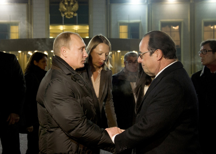 Vladimir Putin Francois Hollande