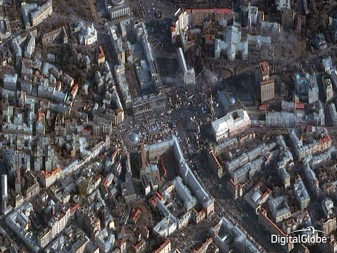 Kiev satellite photo