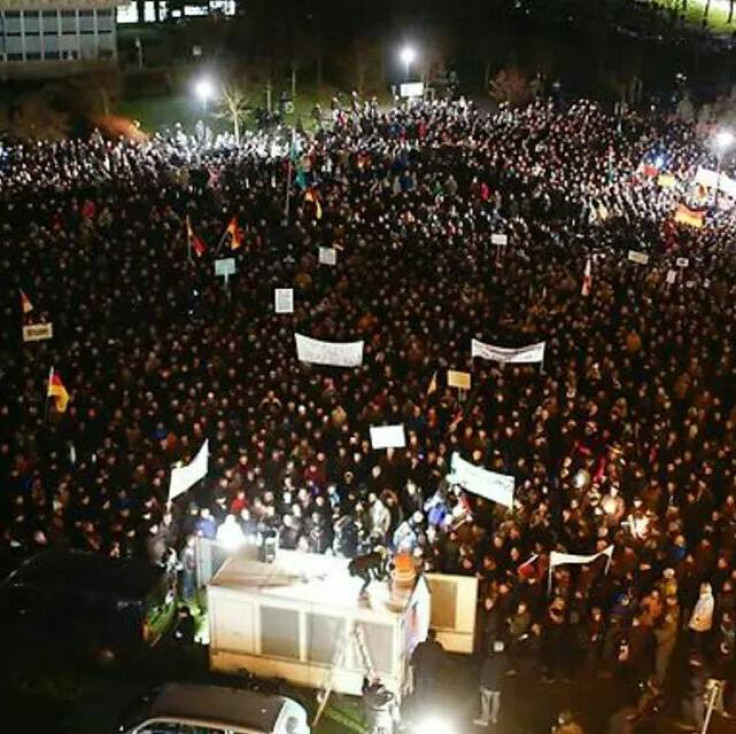 anti islam pegida protests Germany