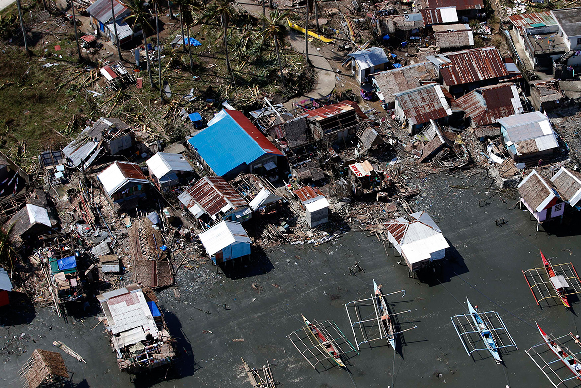 Typhoon Hagupit: Aerial photos of flattened Philippines villages show ...