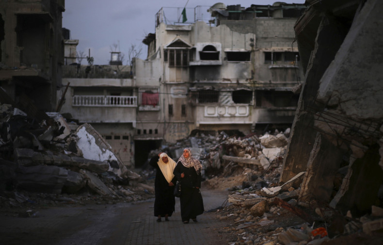 Gaza Ruins War crimes israel