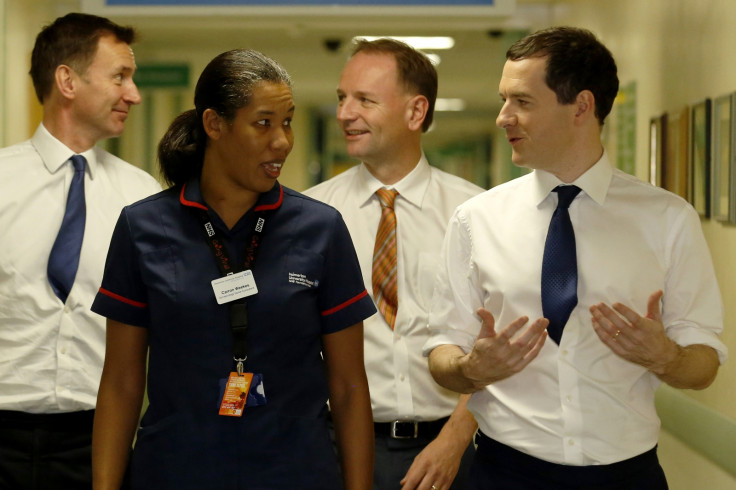 Jeremy Hunt and George Osborne