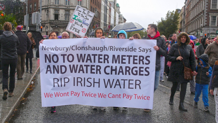 Irish water protest