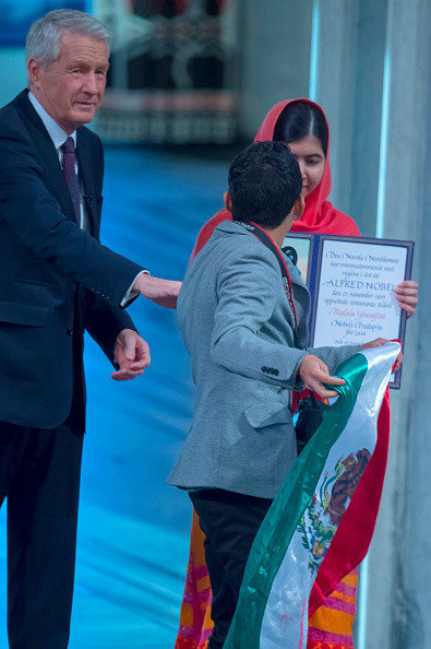 Malala Yousafzai Nobel Peace Prize ceremony