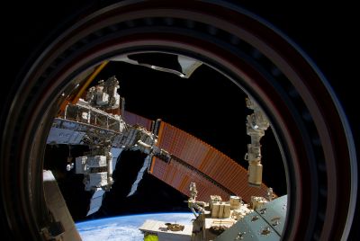 Experiments are being carried out on the International Space Station