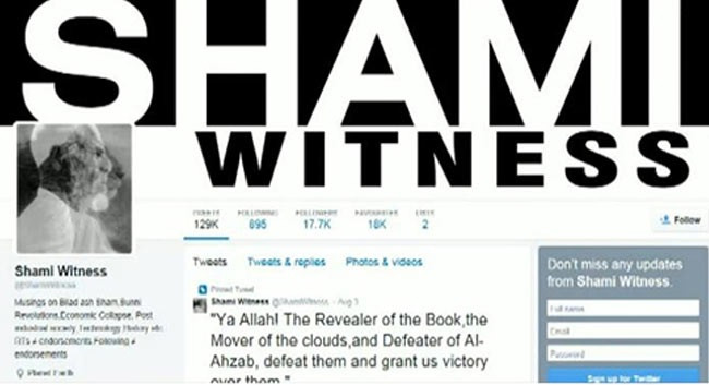 Isis twitter Shami Witness