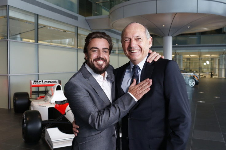 Fernando Alonso and Ron Dennis