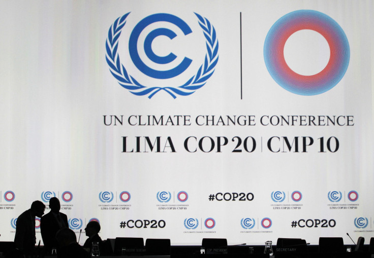 UN climate change talks in Lima, Peru
