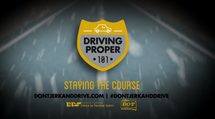 Don't Jerk And Drive campaign