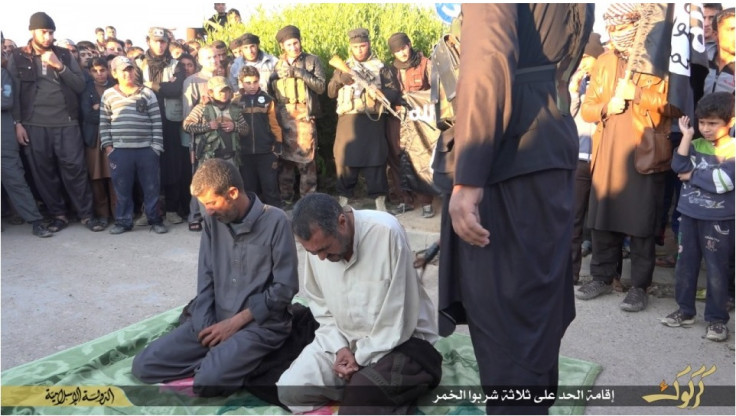 Three Iraqi men whipped for drinking wine