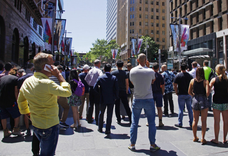 Sydney cafe siege live