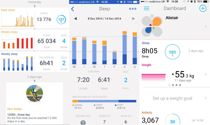 Withings Activité app