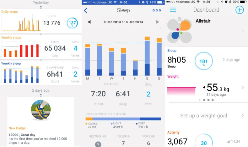 Withings Activité app
