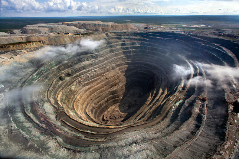 russia diamond mine