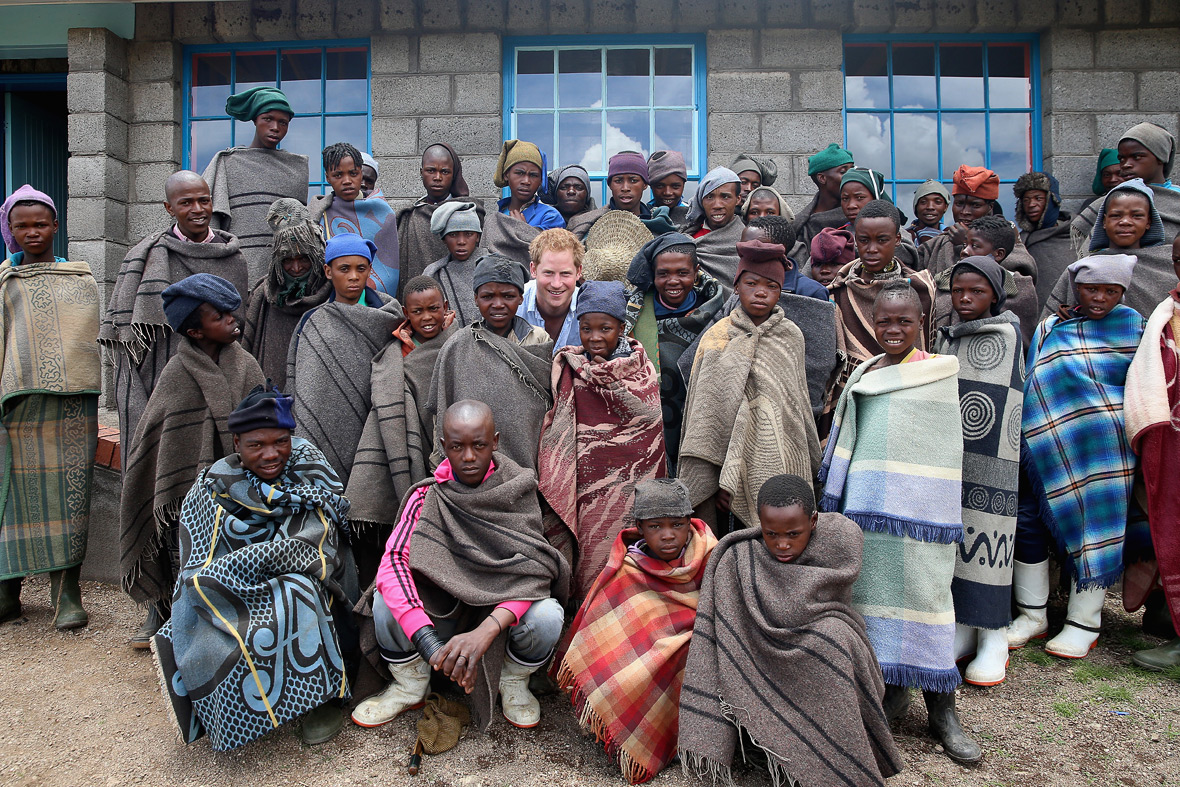 prince harry lesotho