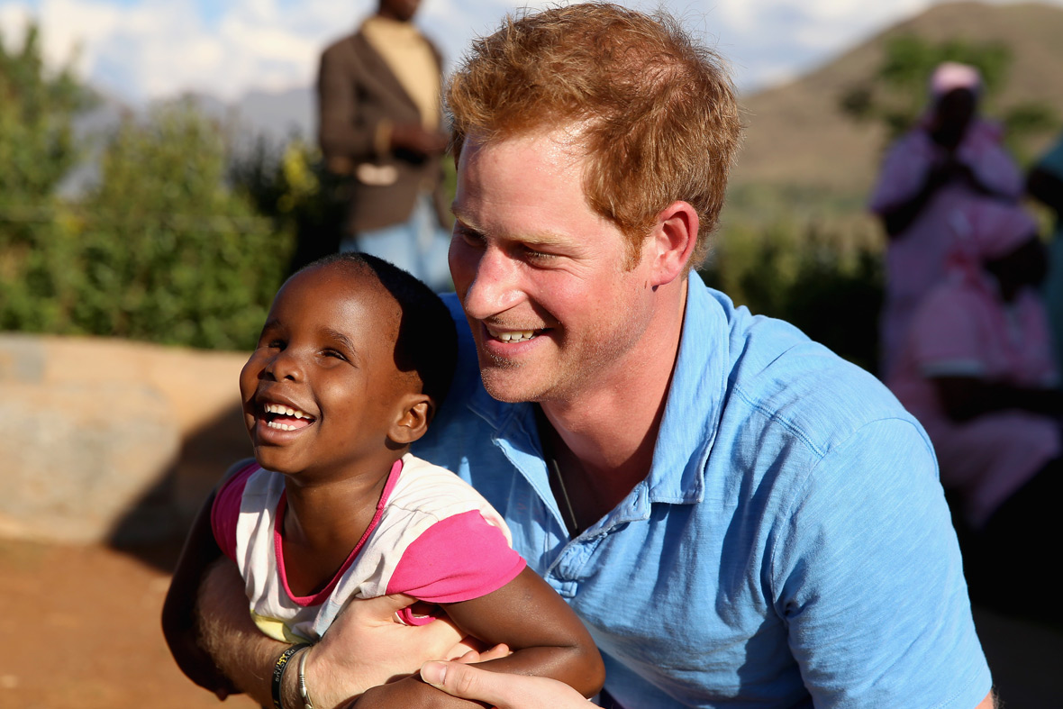 prince harry lesotho