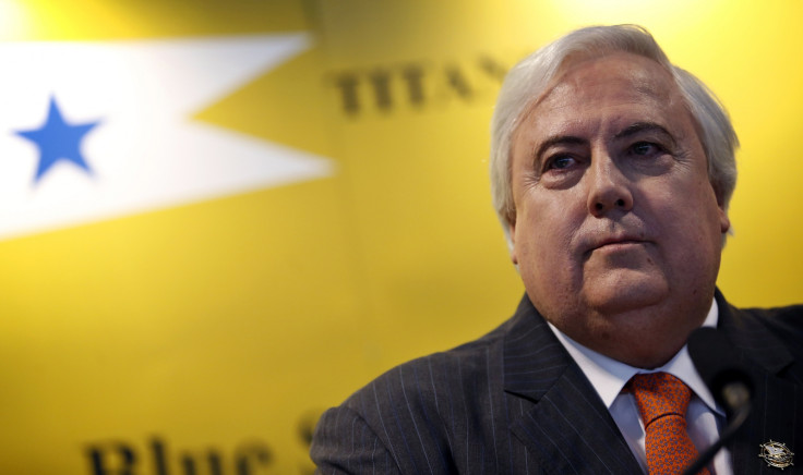 Australian billionaire Clive Palmer